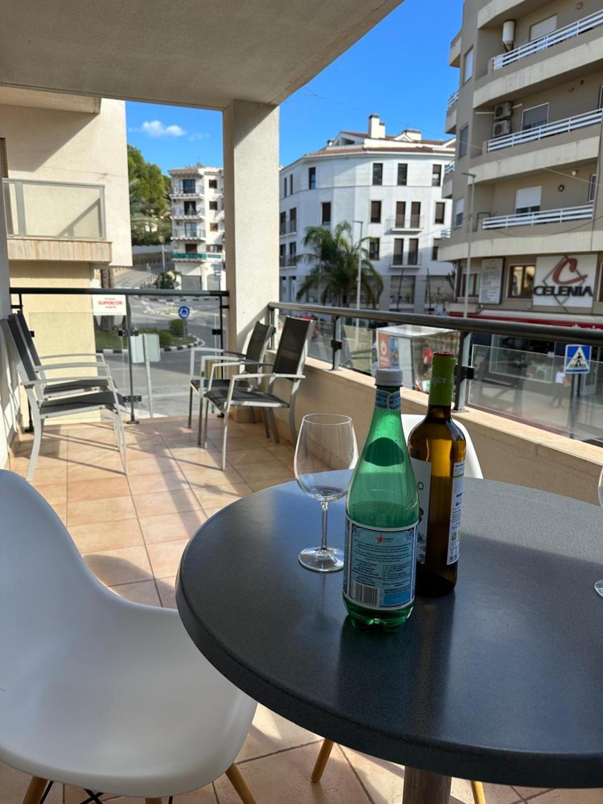 Stadscentrum Moraira Appartement El Sol De Moraira Met Zwembad Exterior photo