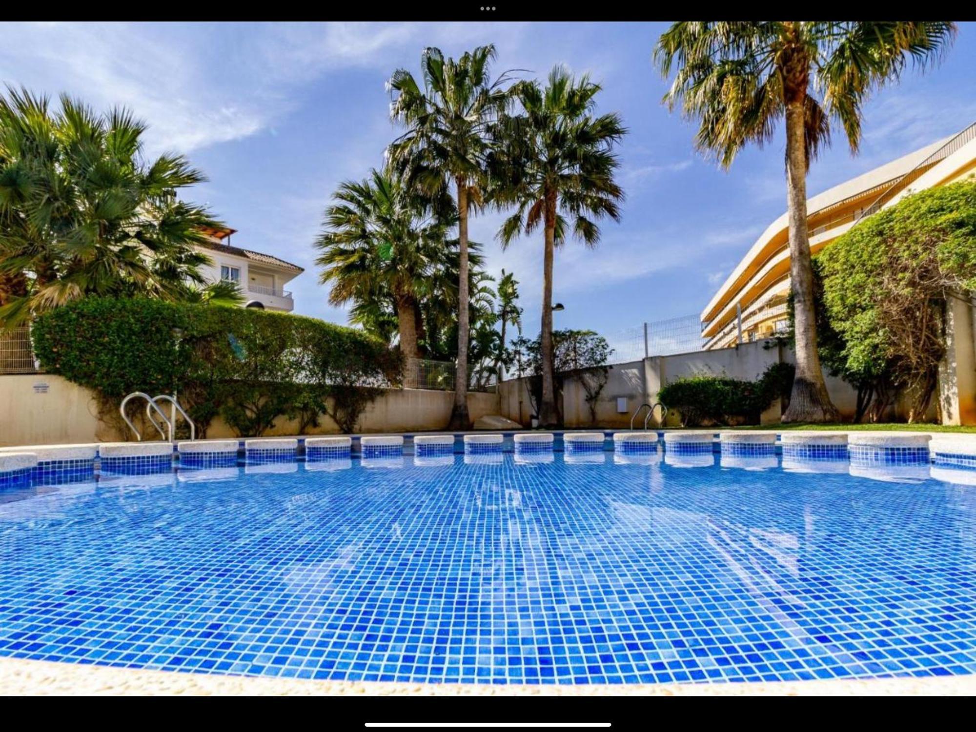 Stadscentrum Moraira Appartement El Sol De Moraira Met Zwembad Exterior photo